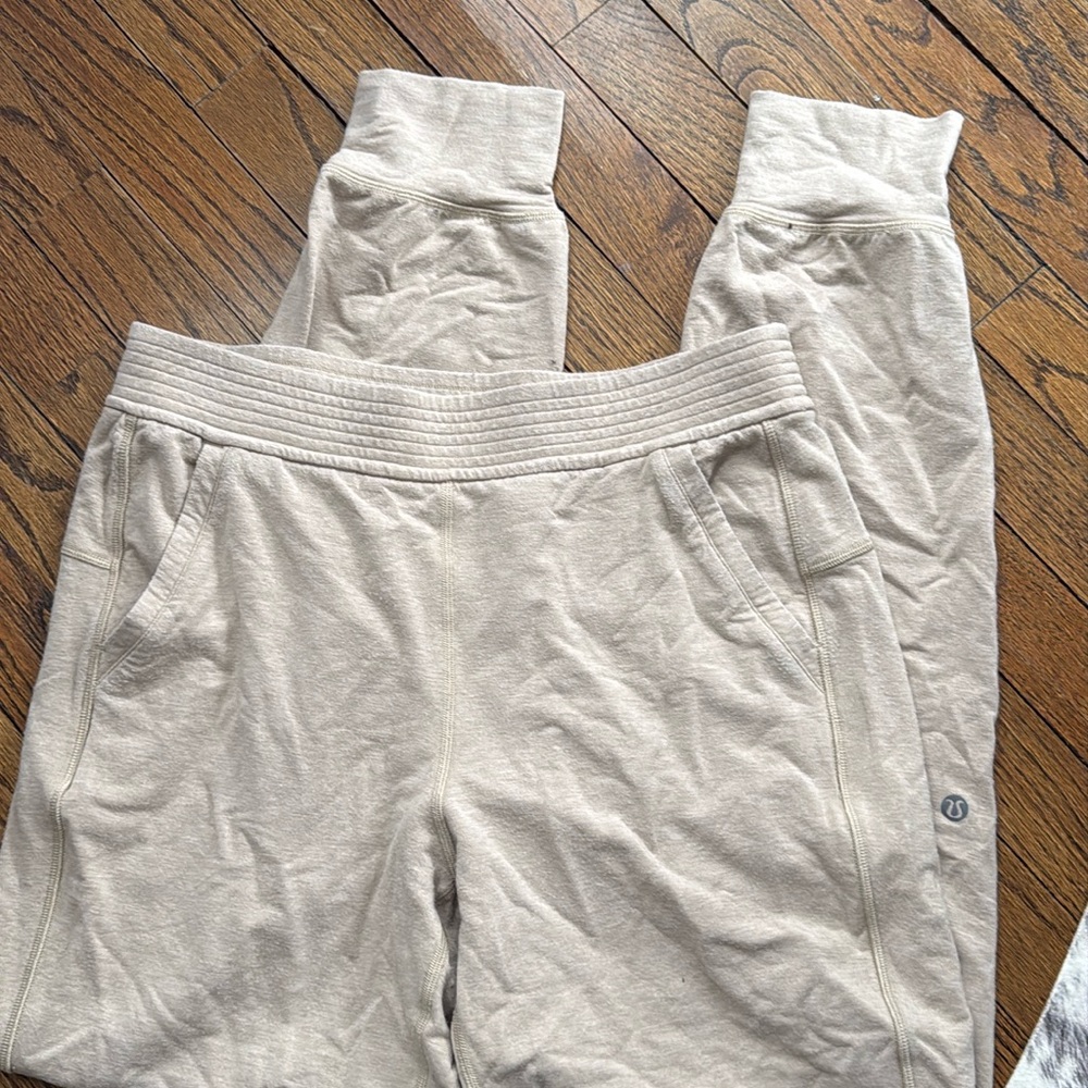 lululemon Beige Joggers